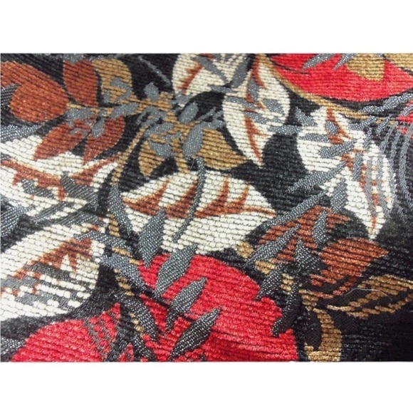 🌺COLDWATER CREEK Vintage Tapestry Mandarin Collar Vest Size XL🌺 - Picture 4 of 6